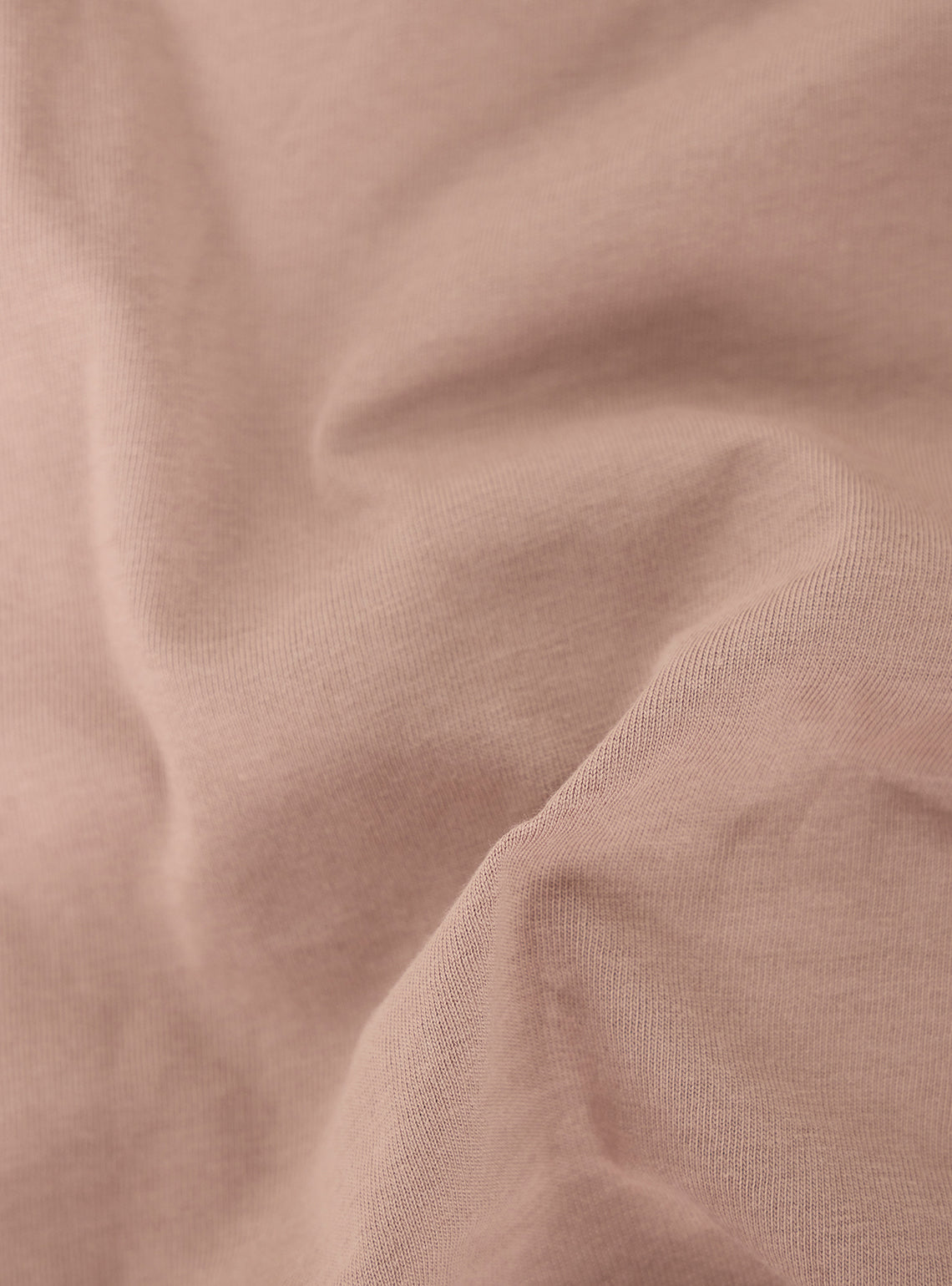 Shell Brown Cotton Crewneck