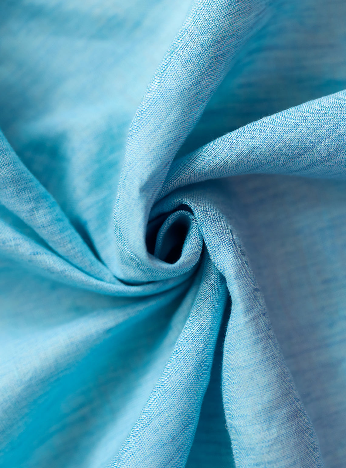 Azure European Linen Shirt