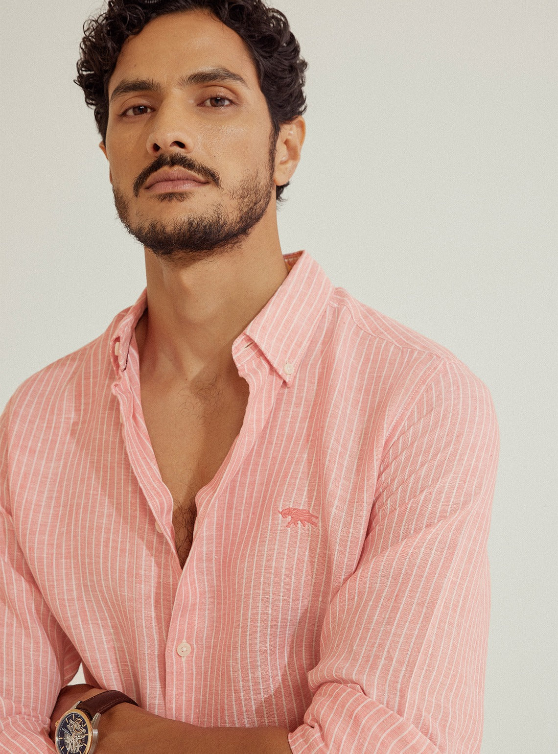 Roserade Stripe Linen Shirt
