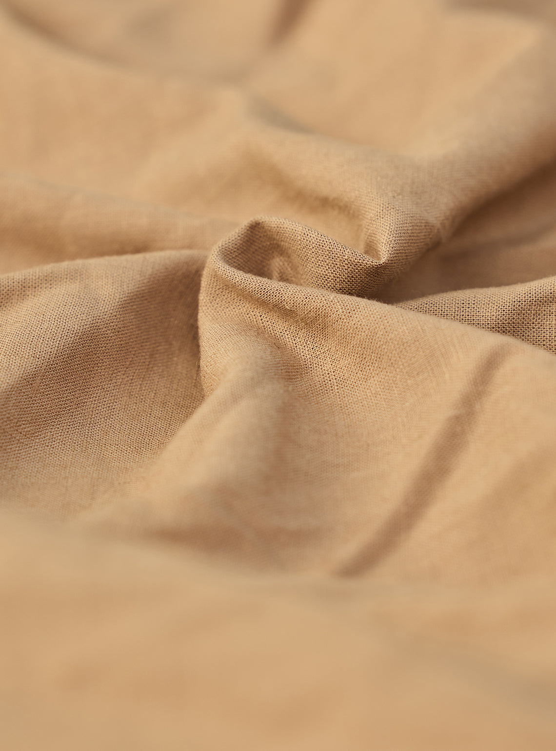 Patina Brown Lyocell Linen Shirt