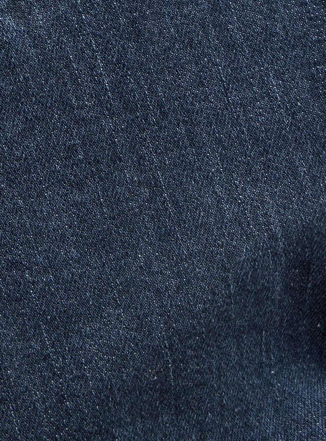 Cinder Blue Cotton Blend Jeans