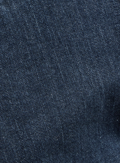 Cinder Blue Cotton Blend Jeans