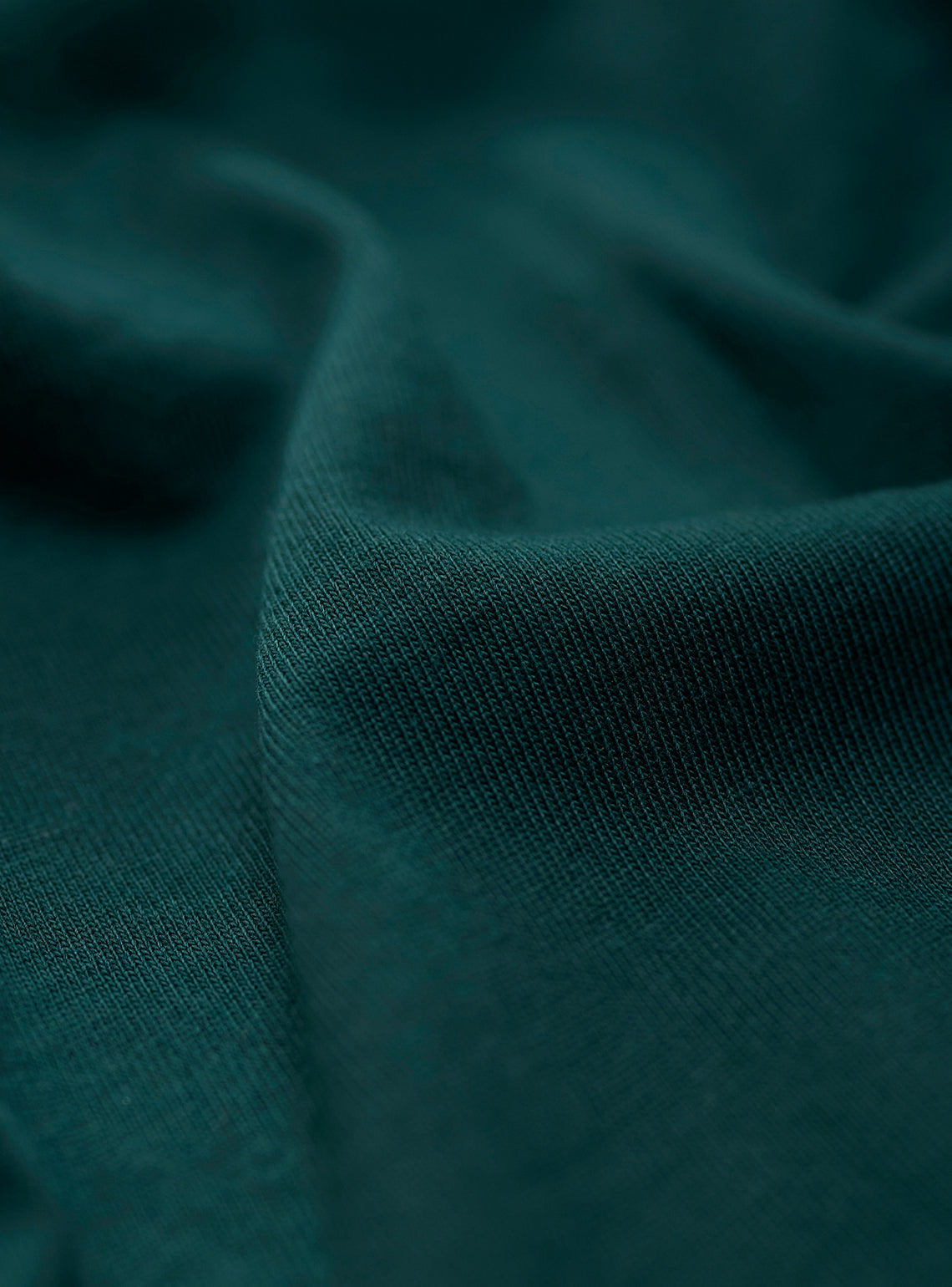 Tempo Teal Cotton Sweatshirt