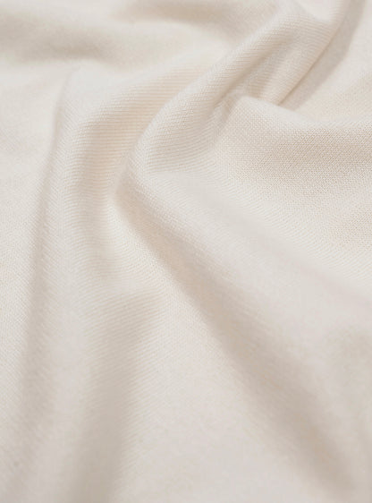 Vista White Cotton Polo