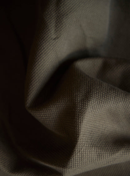 Bronze Olive Cotton Linen Trousers