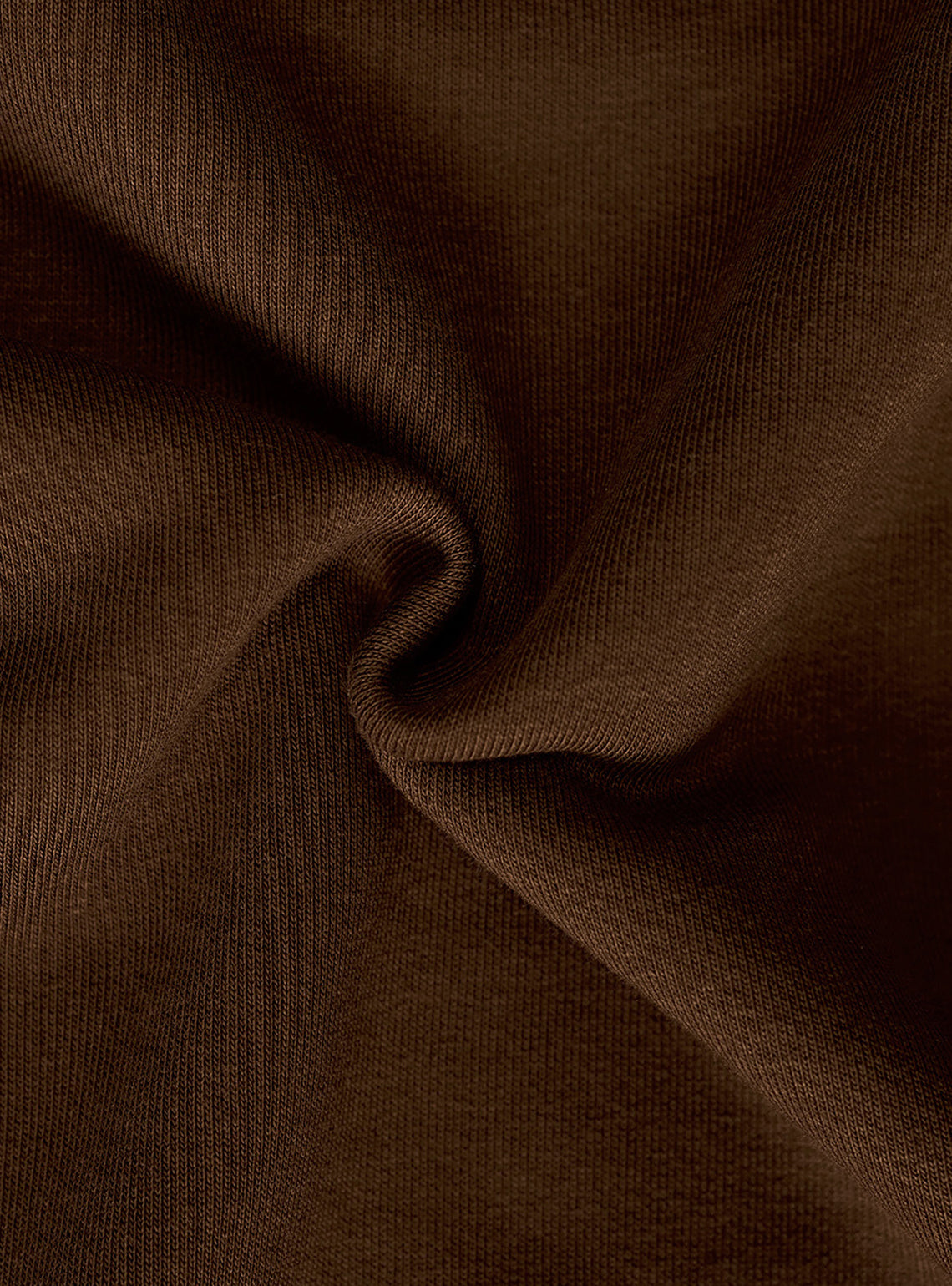 Cocoa Brown Cotton Triblend Hoodie