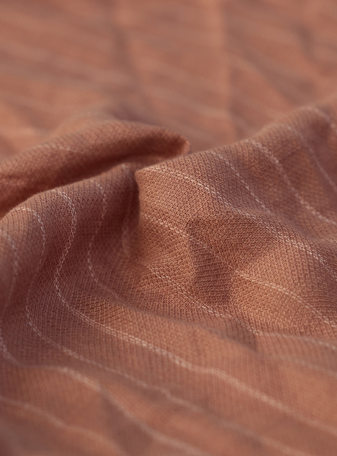 Burlap Brown Stripe Linen Shirt