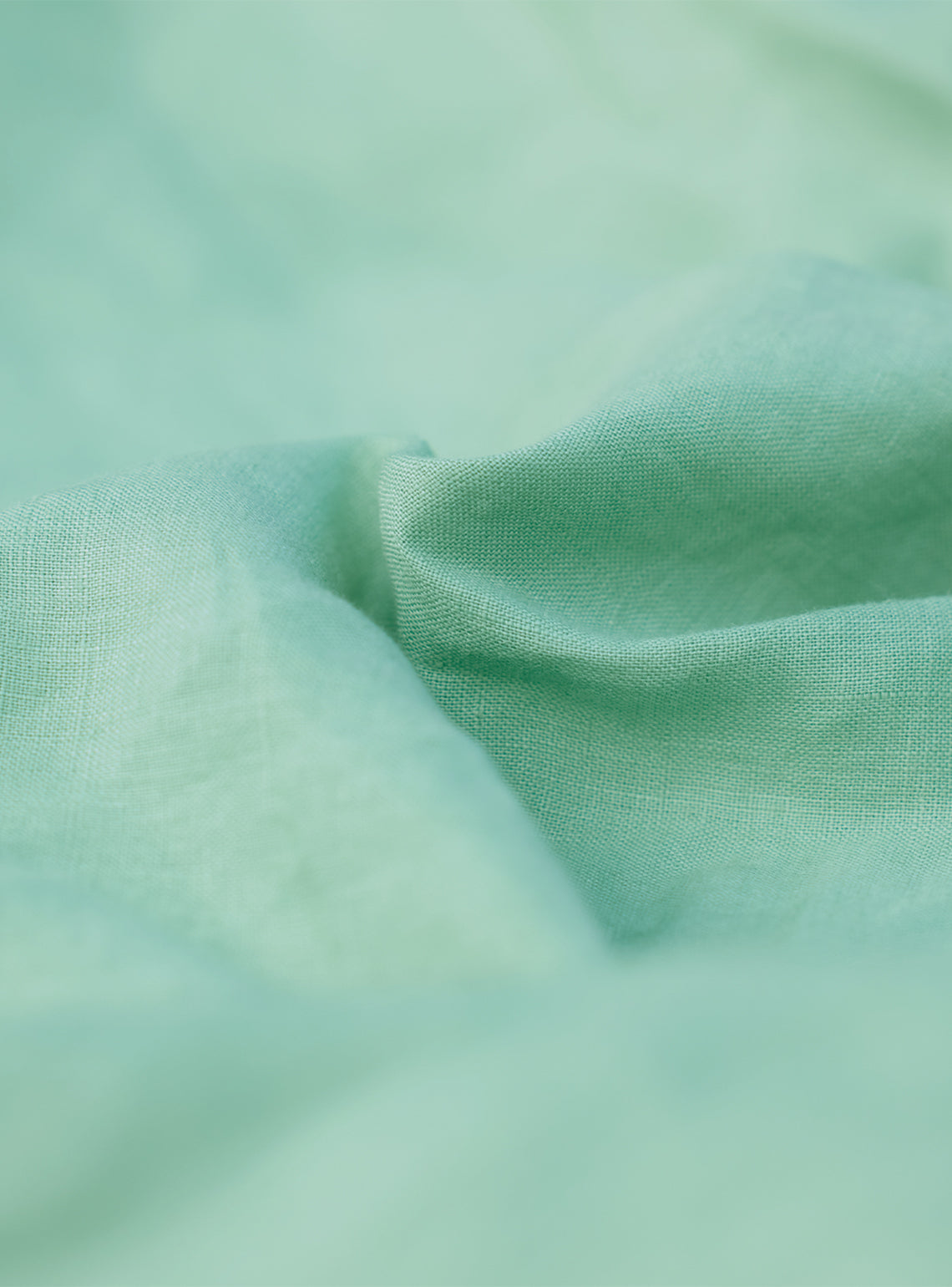 Meadow Mint Green European Linen Shirt