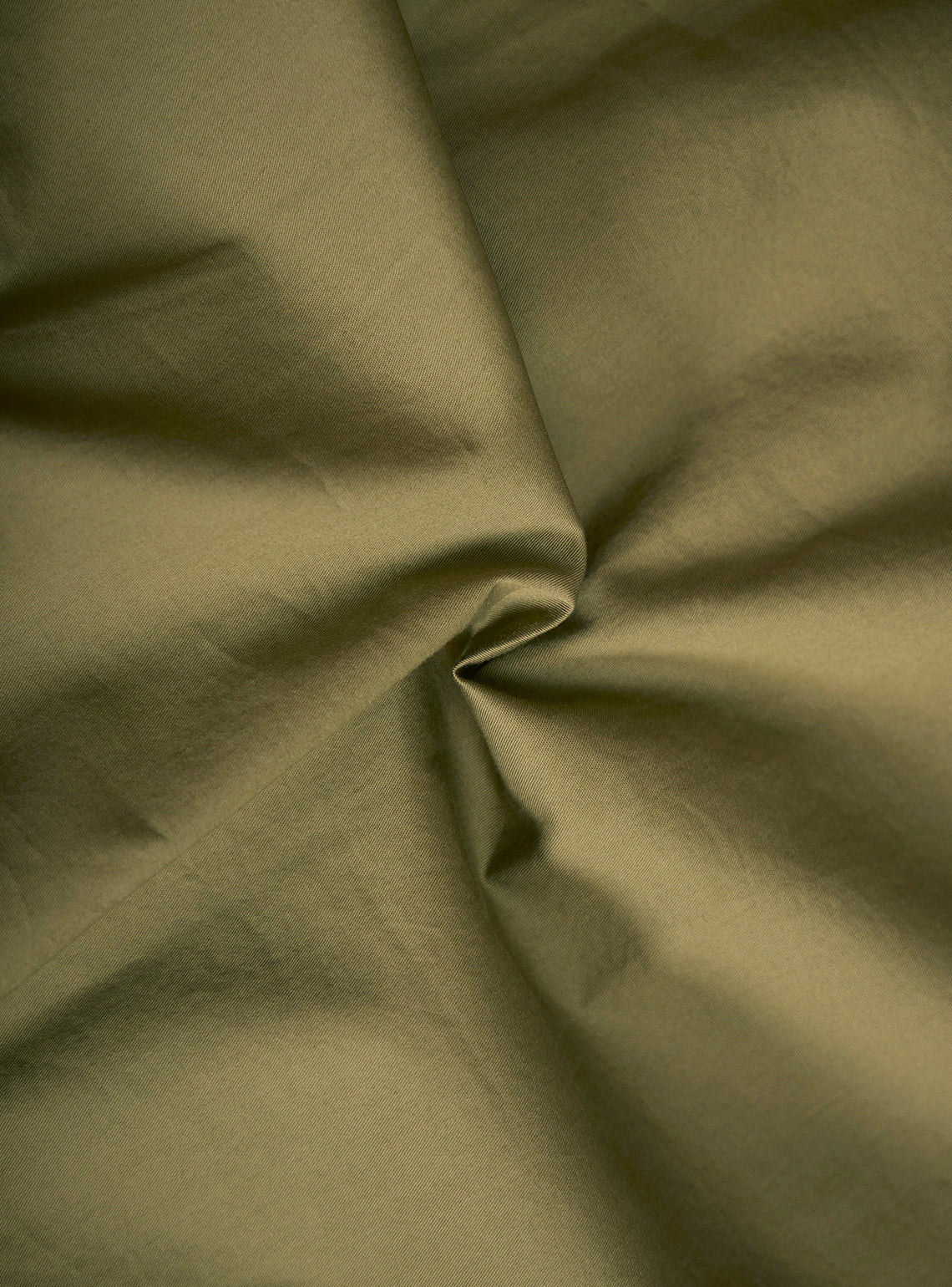Herb Olive Cotton Twill Shirt