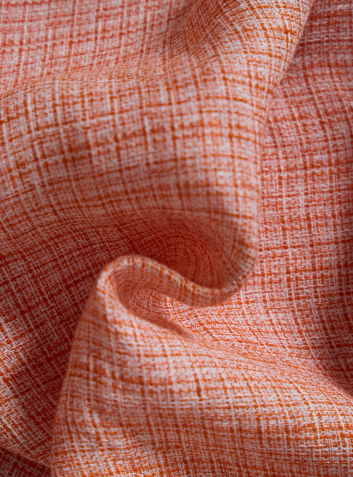 Ember Orange Linen Shirt