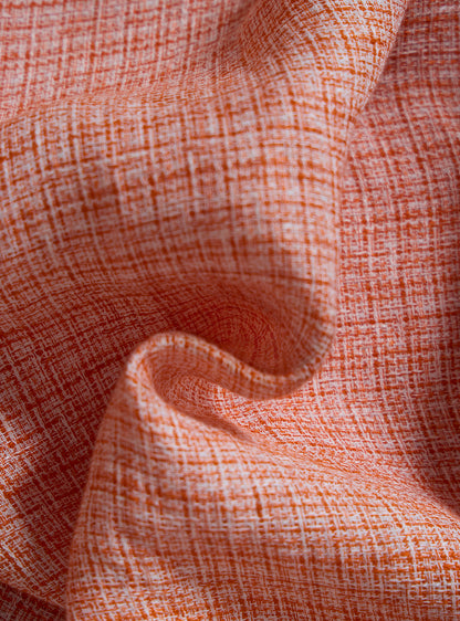 Ember Orange Linen Shirt