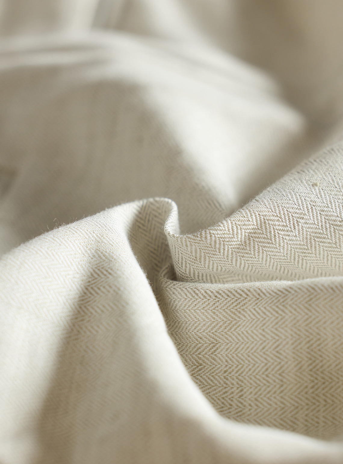 Dune Off White Linen Trousers