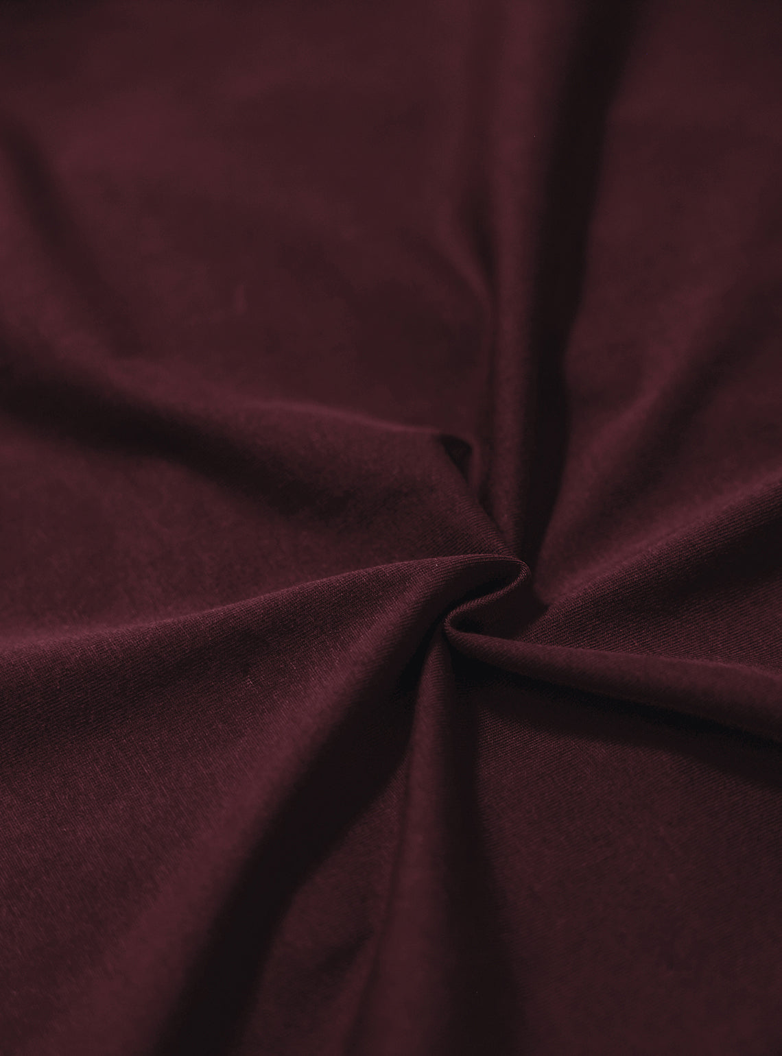 Wineberry Burgundy Cotton Knit Shirt