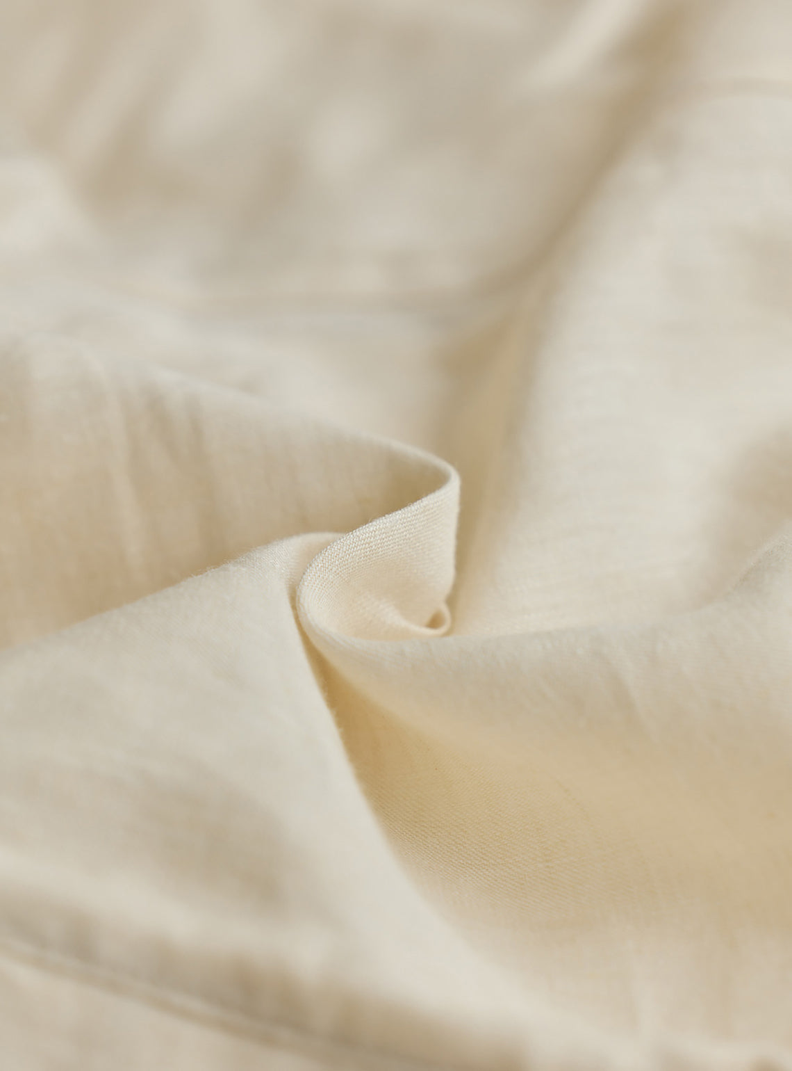 Cream European Linen Pant