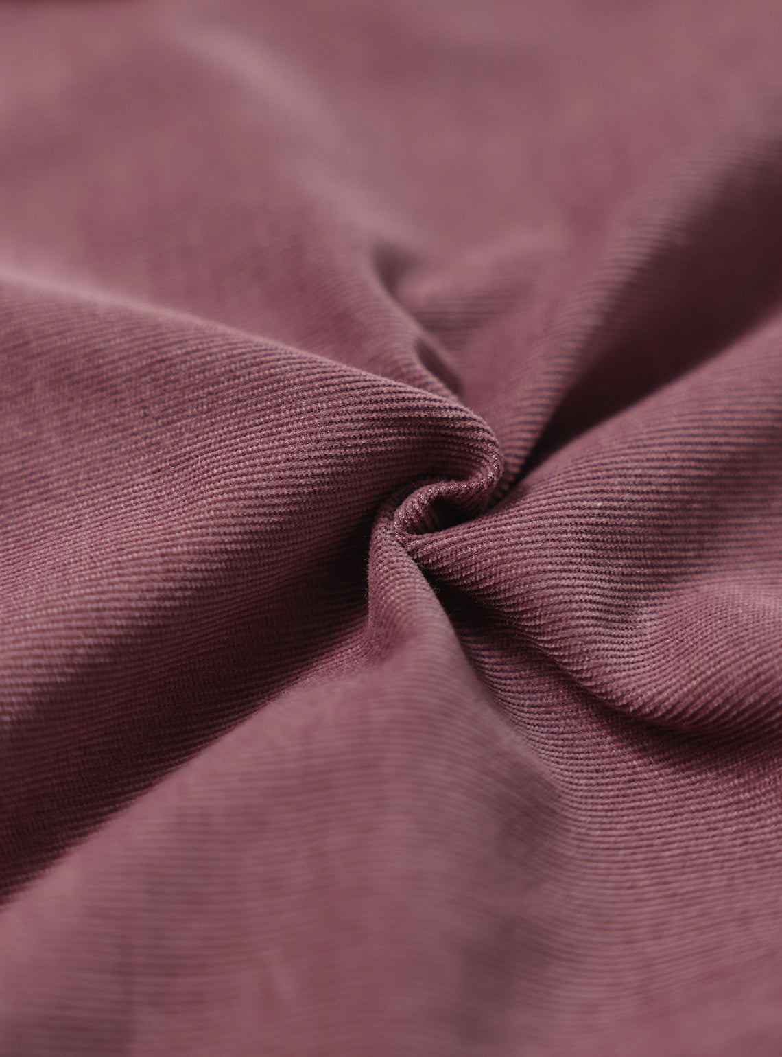 Mauve Pink Cotton Tencel Corduroy Shirt