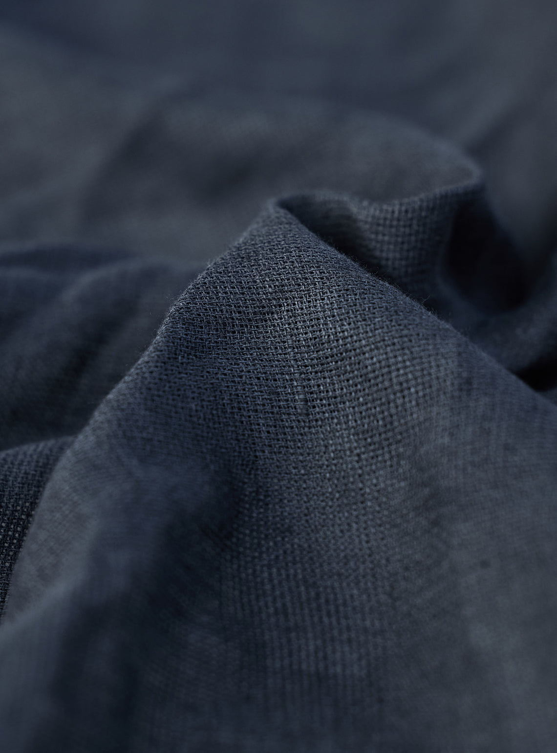 Prussian Navy Linen Shirt
