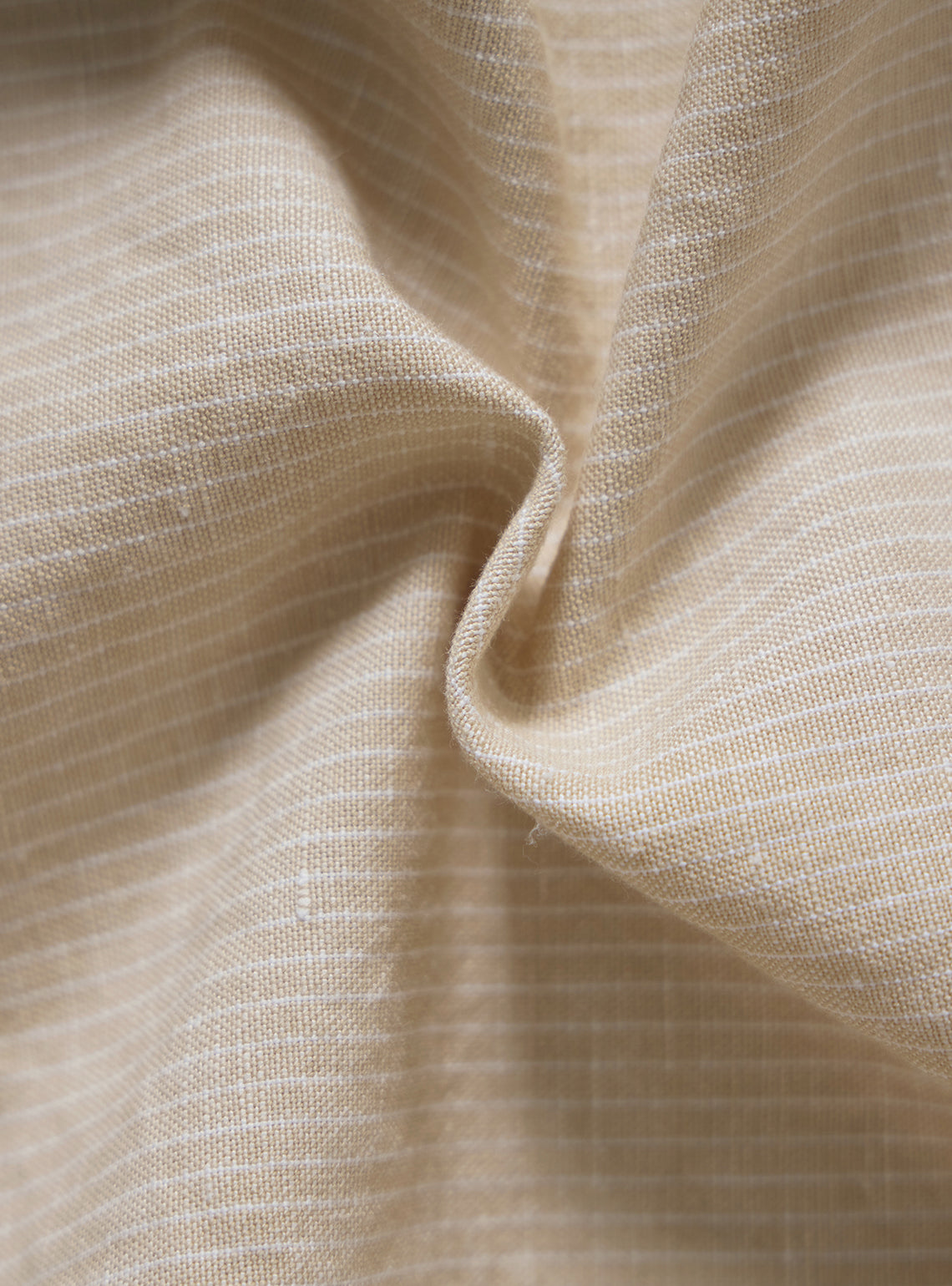 Dune Beige Linen Stripe Trousers