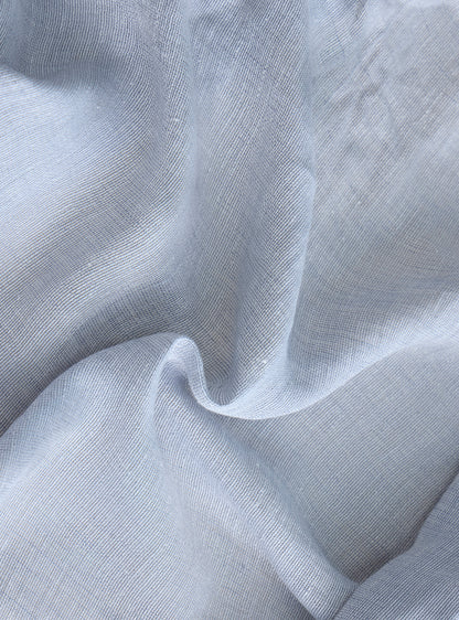 Harbour Blue Linen Dobby Shirt