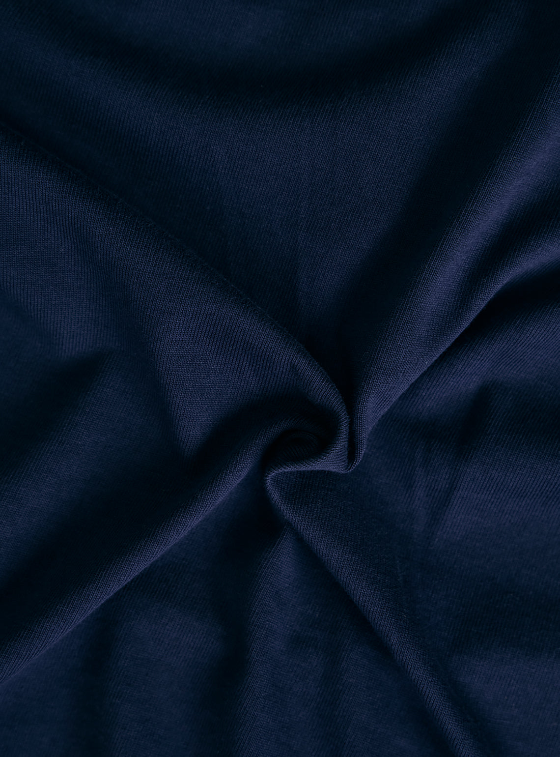 Deep Navy Cotton Sweatshirt