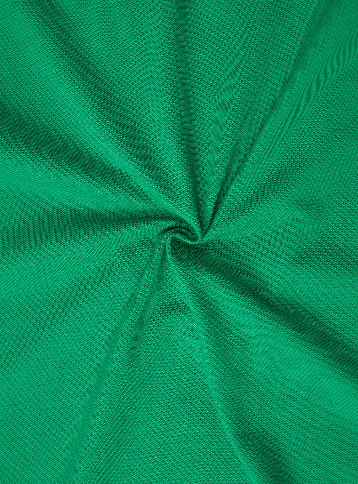 Mint Green Cotton Blend Polo