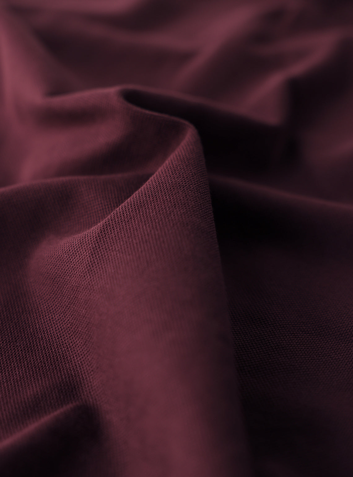 Wineberry Cotton Blend Pique Polo