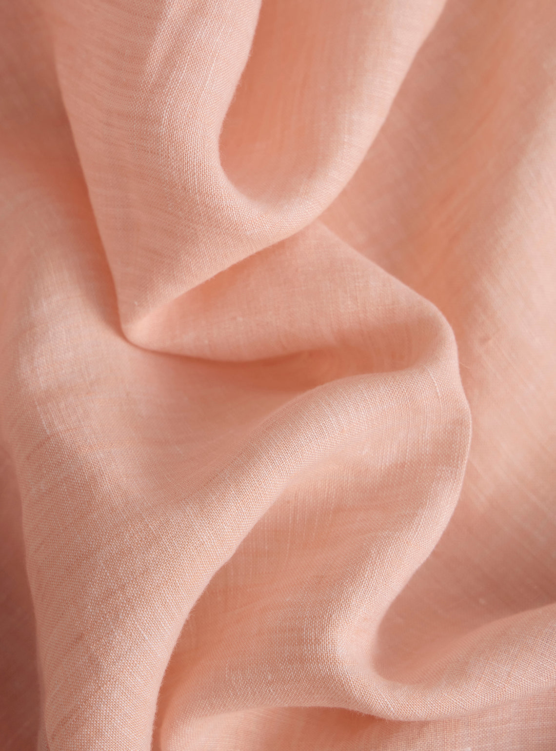 Sunset Orange Linen Shirt