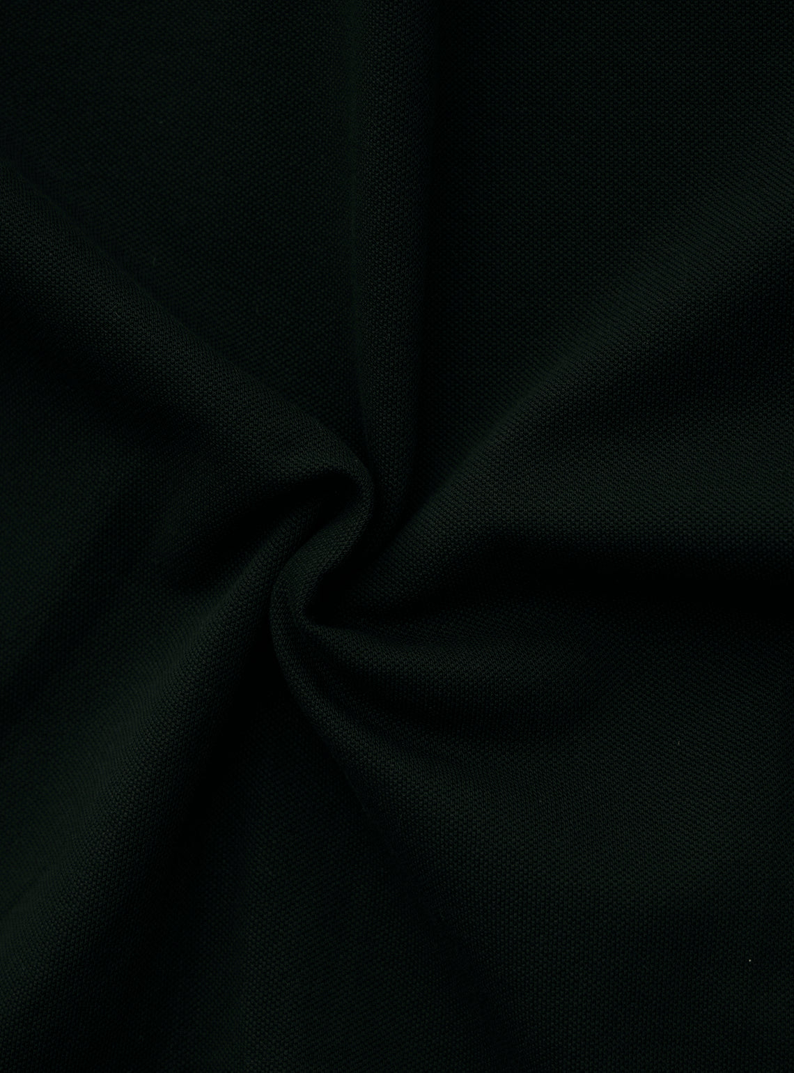 Indigoferra Black Cotton Pique Polo