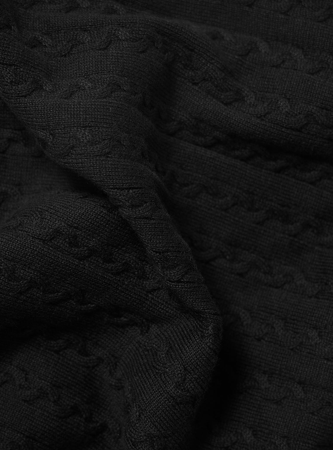 Black Jaguar Cotton Crew