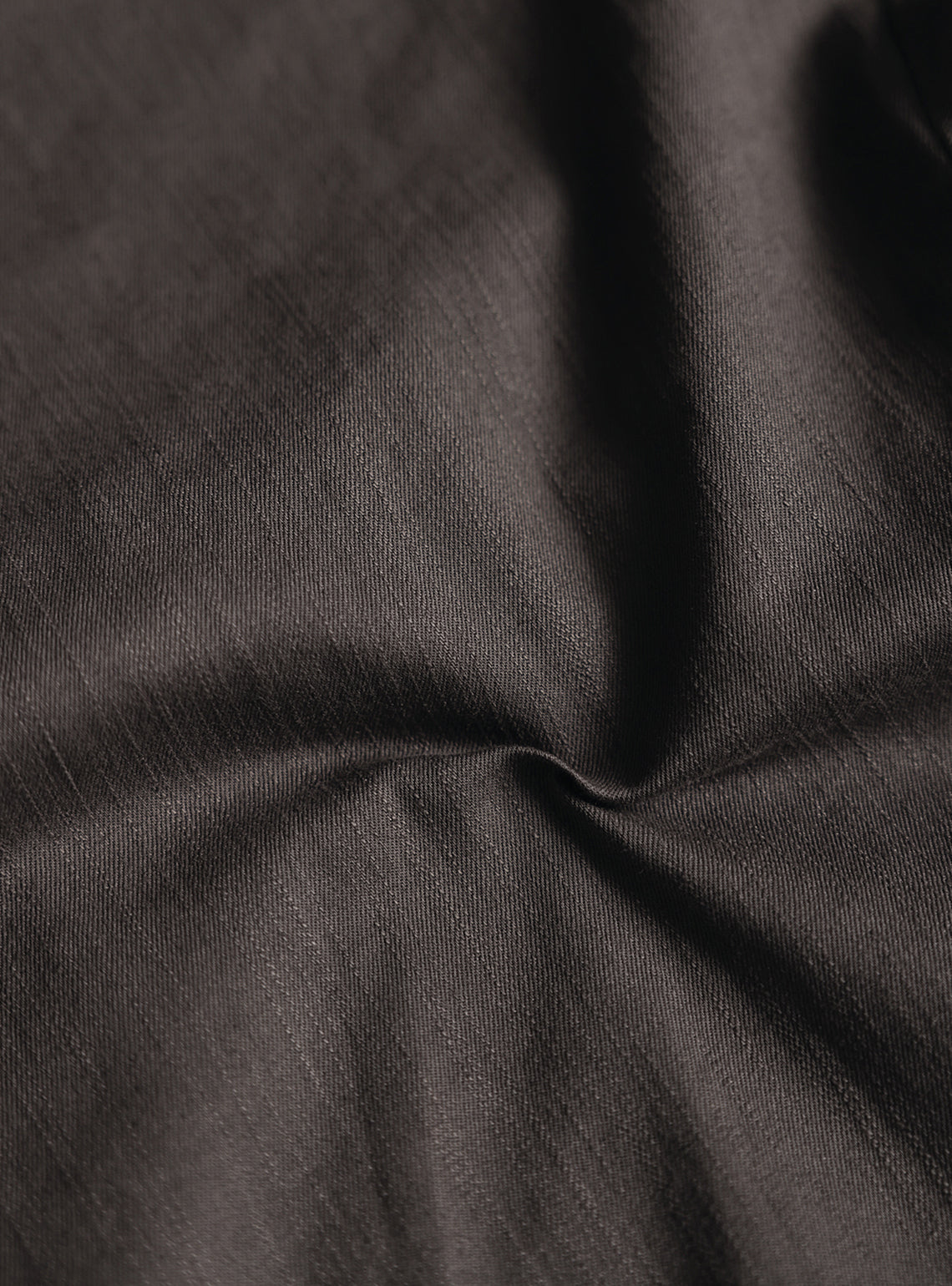 Gravel Grey Cotton Blend Overdye Denim Chinos