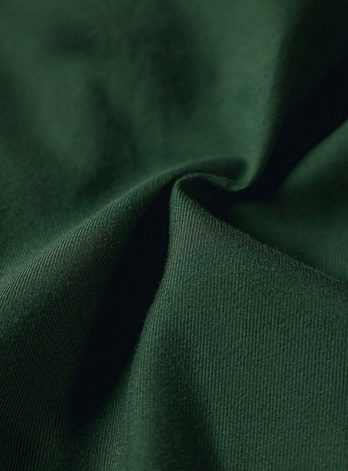 Jungle Olive Cotton Twill Shirt