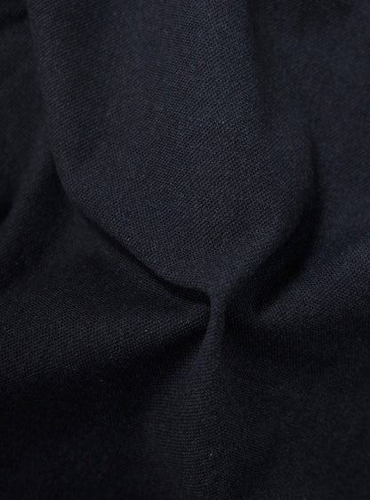 Navy Jaguar Cotton Lycra Pique Crew