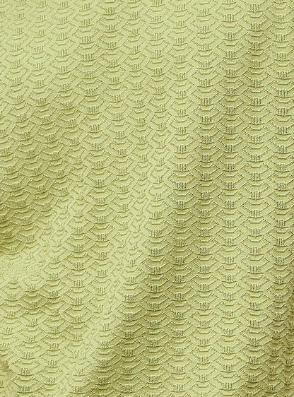 Pine Glade Cotton Pointelle Crew