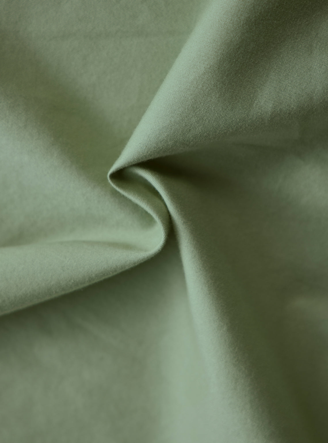 Mineral Green Cotton Twill Shirt