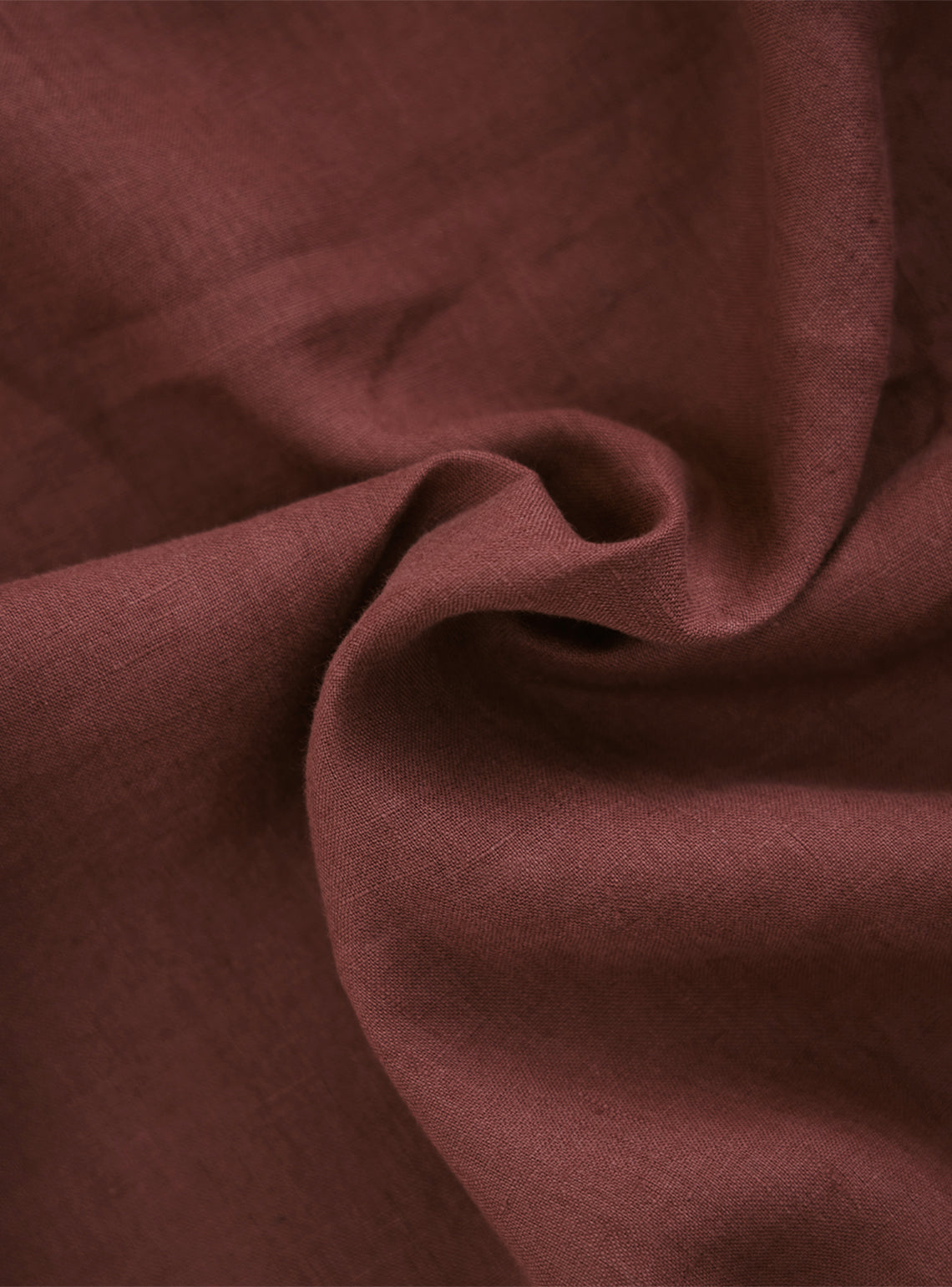 Coral Rust European Linen Shirt