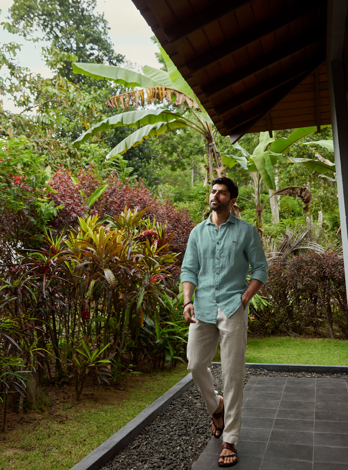 Opal Fade European Linen Shirt