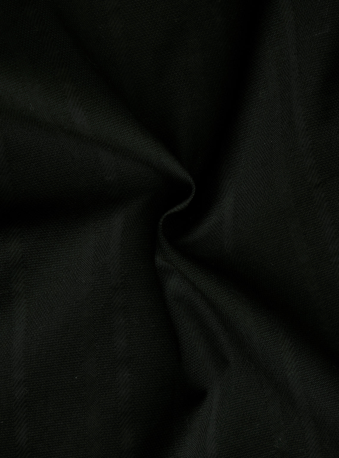 Peppercorn Black Cotton Dobby Shirt