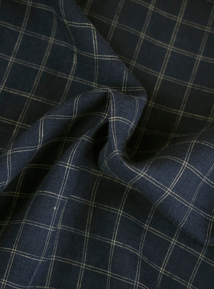 Pacific Gold Check Linen Shirt