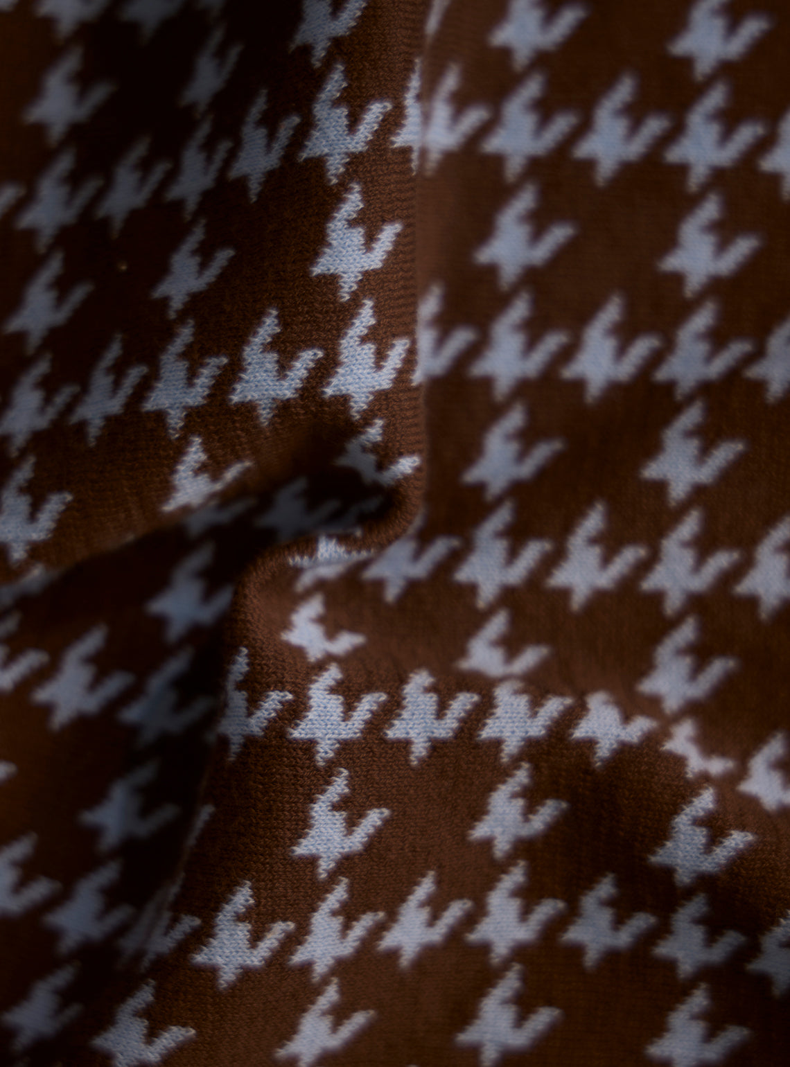Old Fashioned Brown Cotton Knit Shirt
