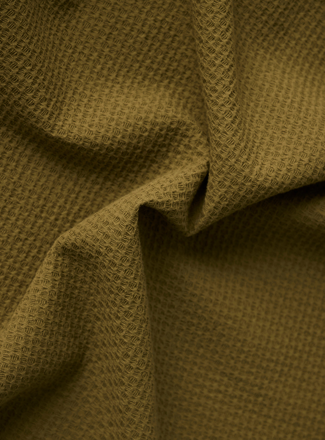Palm Green Cotton Resort Shirt