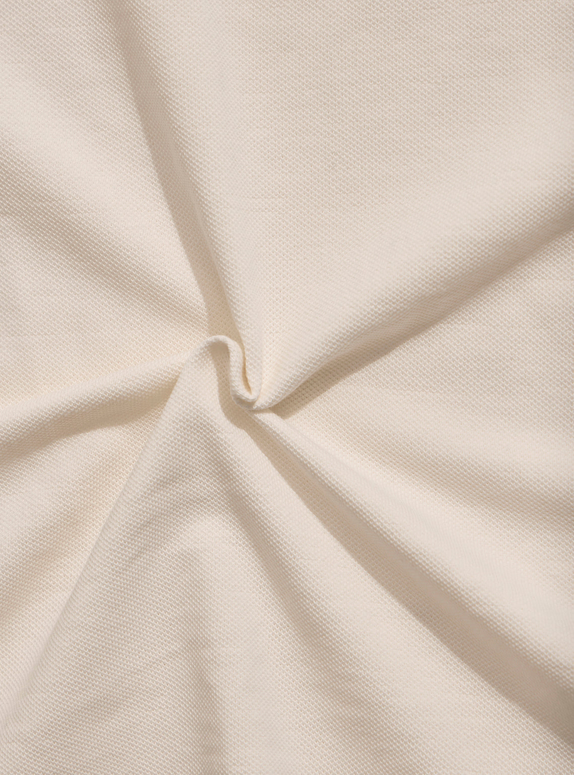 Positano White Cotton Lycra Polo