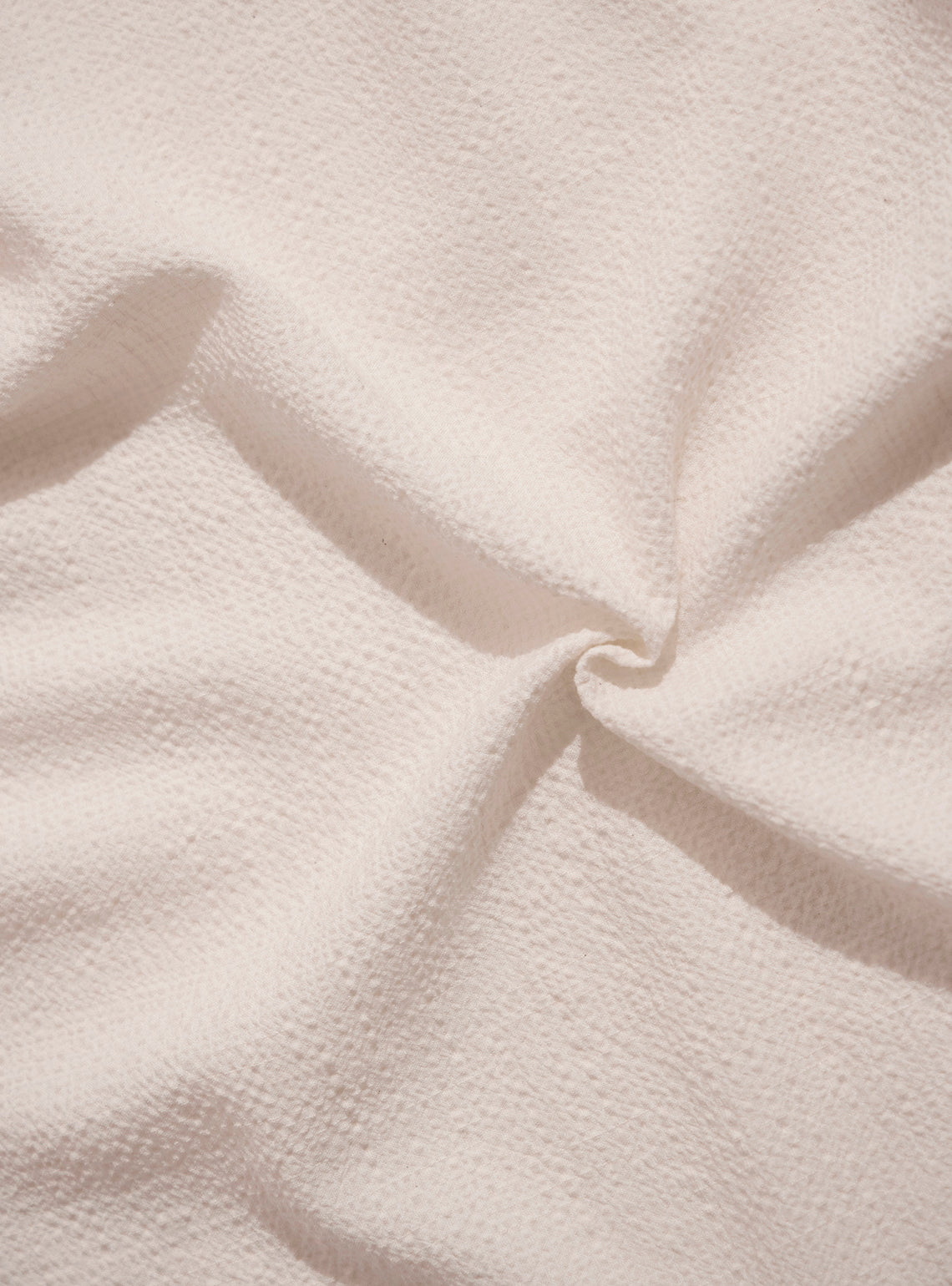 Rhodes Off-White Cotton Viscose Shirt