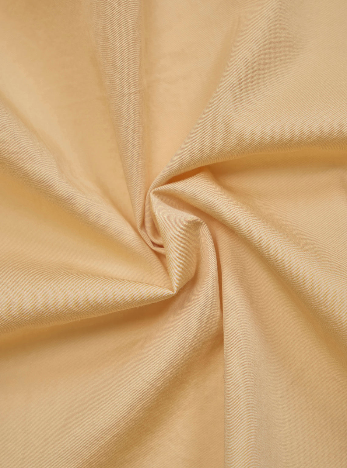 Mustard Yellow Cotton Twill Shirt