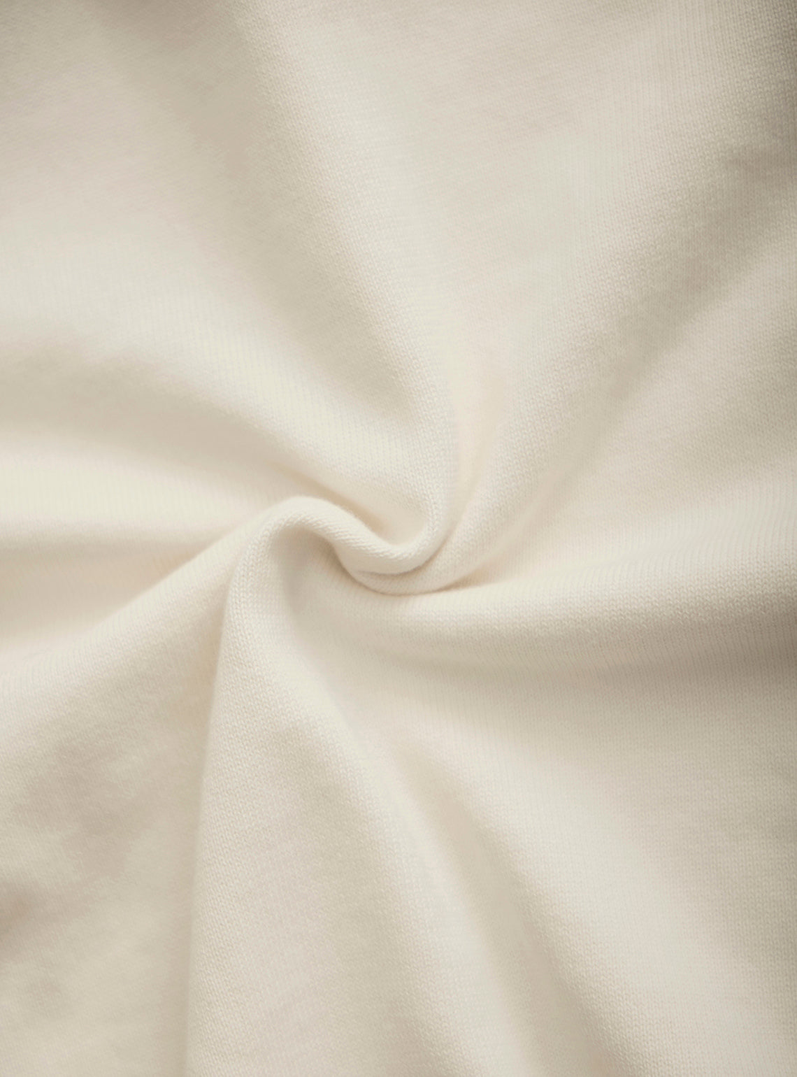 Crete Off-White Cotton Knit Polo