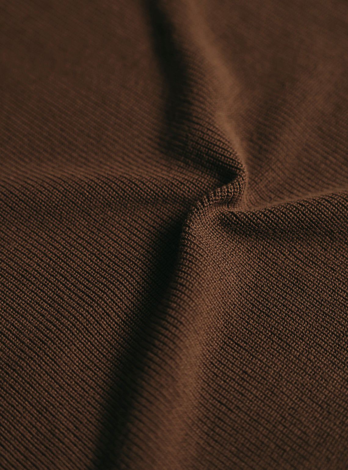 Night Brown Cotton Pullover