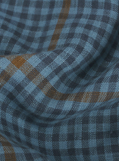 Aegean Blue Linen Shirt