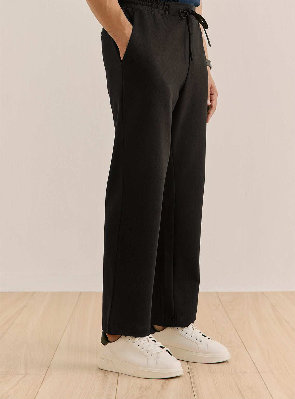 Stealth Black Blend Stretch Jogger