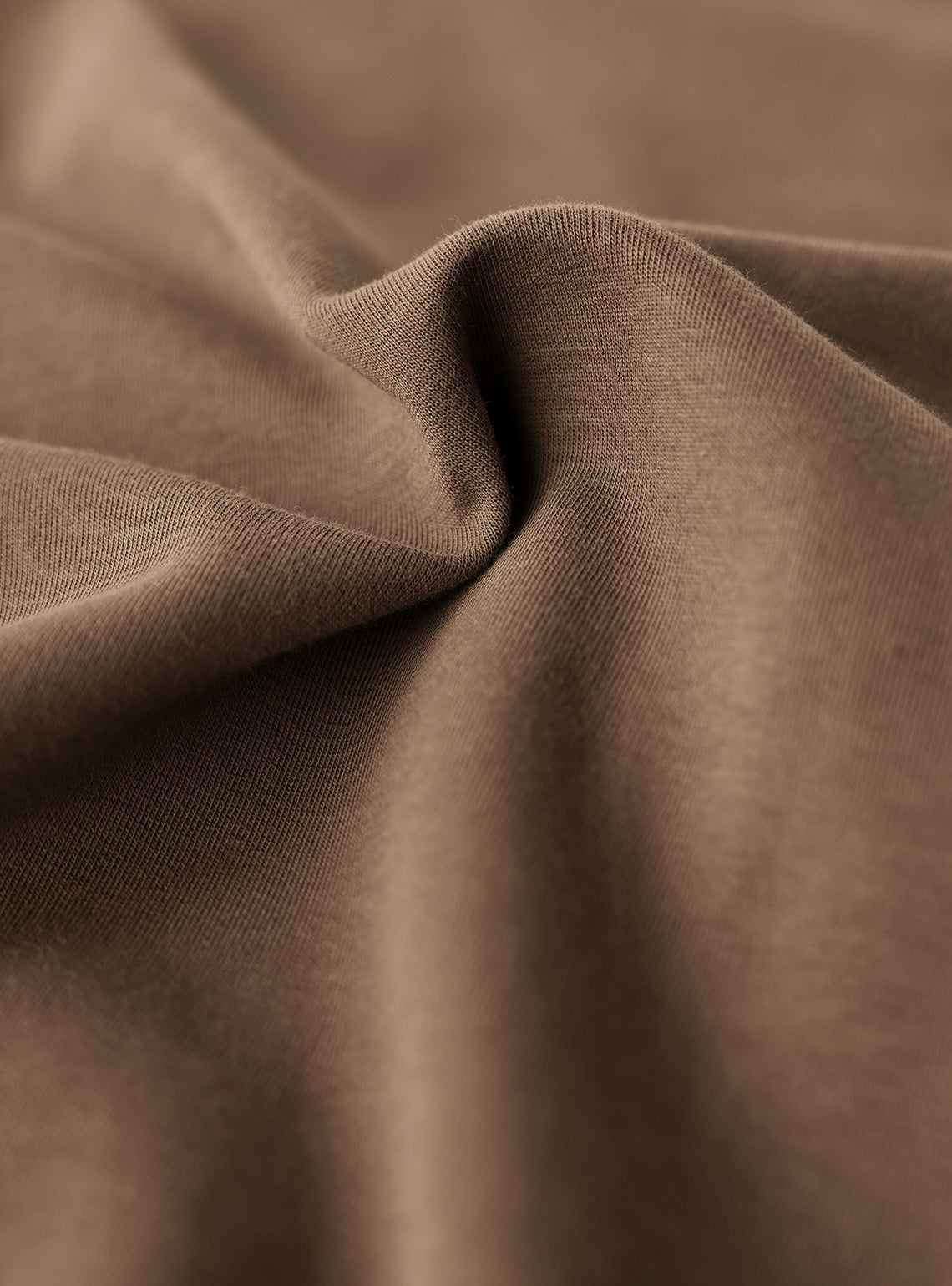 Quincy Brown Cotton Blend Crew