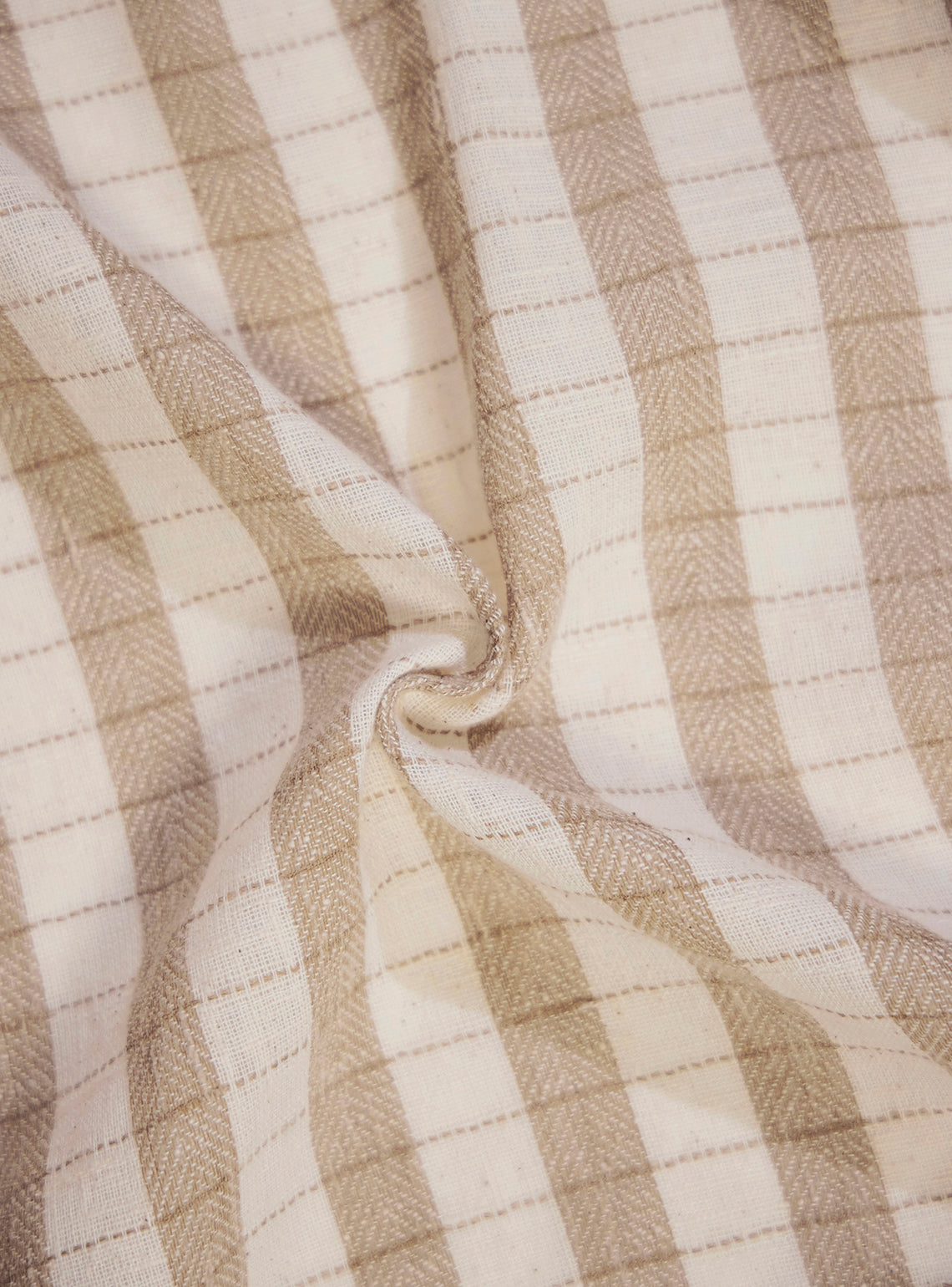 Palermo Khaki Cotton Blend Shirt