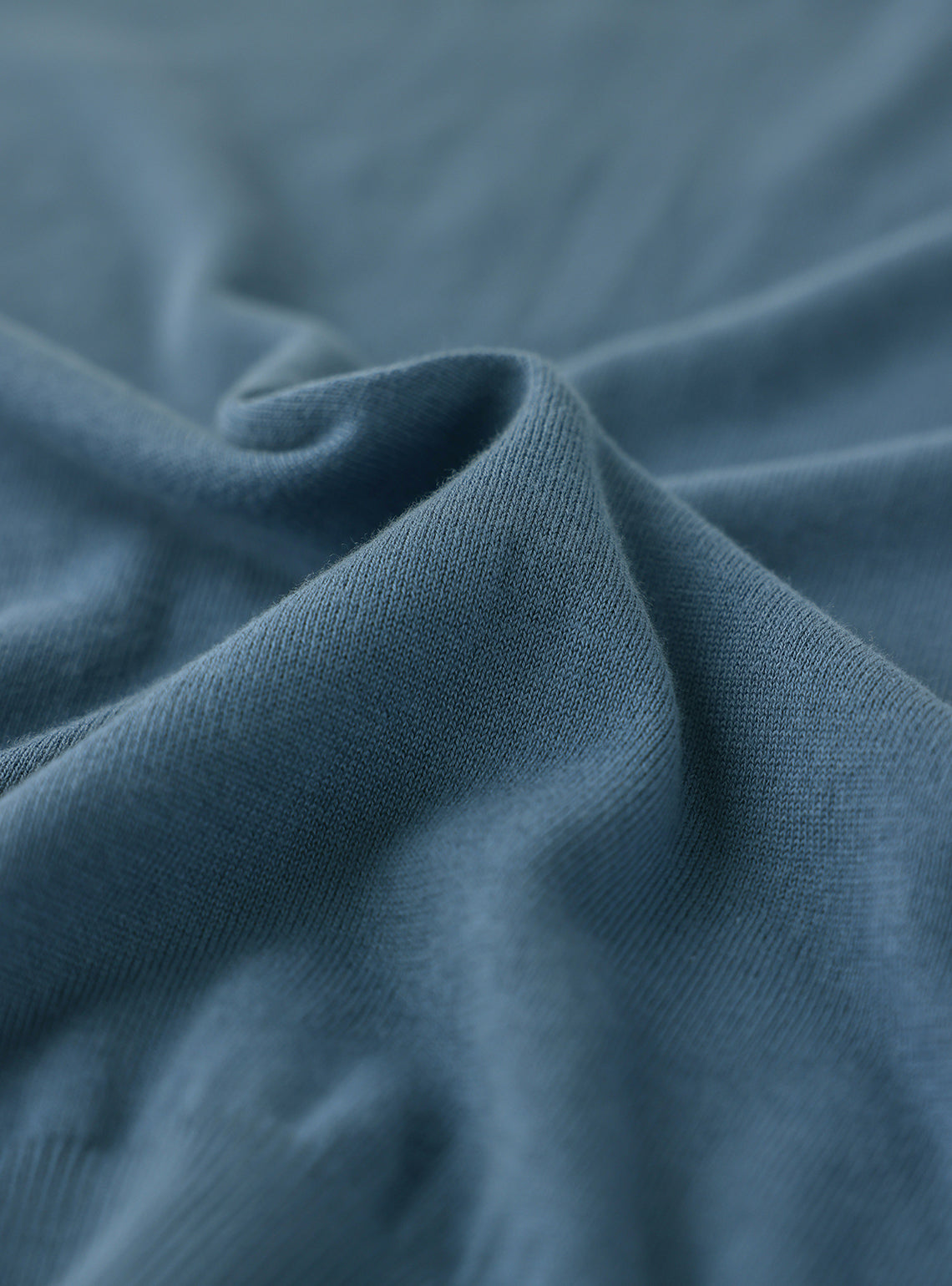 Bermuda Blue Cotton Pullover
