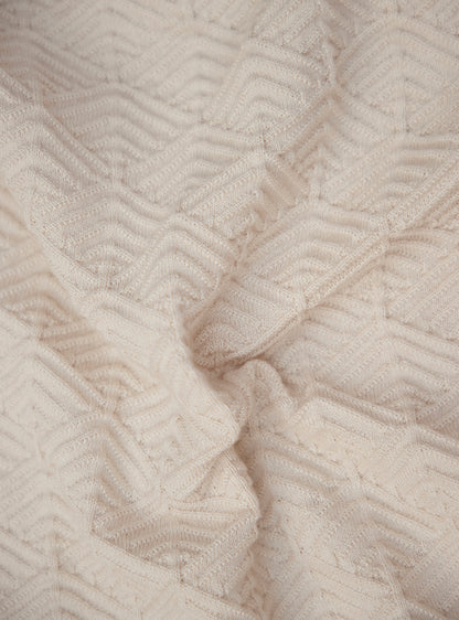 Nomad Off-White Cotton Wool Pullover